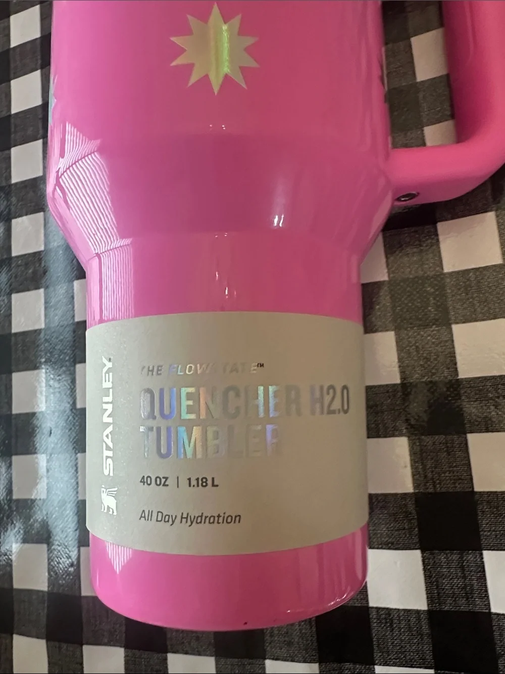 Stanley x Target Exclusive Popsicle Pink Starburst 40 oz Tumbler - Picture 2 of 4